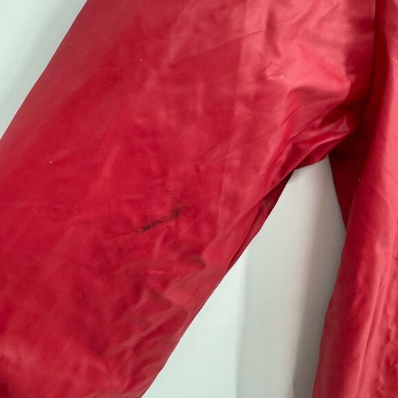 Rains Base Jacket Unisex‎ Red Full Zip Hooded Long Sleeve Waterproof XS/S - Picture 12 of 13